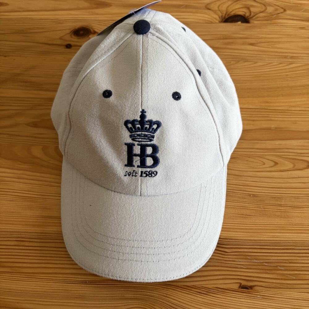 Hofbrauhaus Munchen Hat Cap NWT Adjustable Strap HB Embroidered Logo